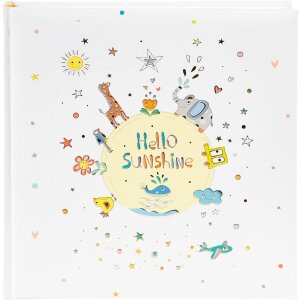 Goldbuch Fotoboek Hello Sunshine 30x31 cm wit met...