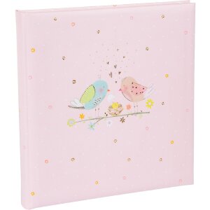Goldbuch Fotoalbum Loving Birds Girl, pastelroze met...