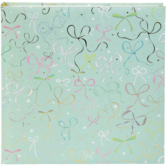 Goldbuch Fotoalbum Ribboné mint 30x31 cm met goudgravure en zachte reliëfstructuur