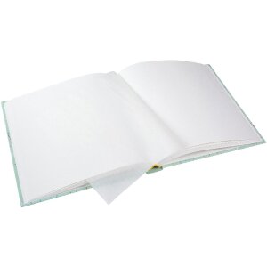 Goldbuch Fotoalbum Ribboné mint 30x31 cm met goudgravure en zachte reliëfstructuur