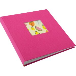 Goldbuch Fotoalbum Bella Vista Electric Fuchsia 30x31 cm