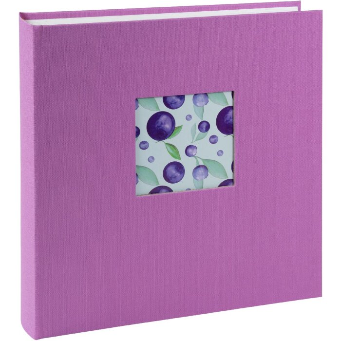 Goldbuch Bella Vista Fotoalbum Lavendel 30x31 cm met 100 witte pagina’s en leeromslag
