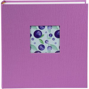 Goldbuch Bella Vista Fotoalbum Lavendel 30x31 cm met 100 witte pagina’s en leeromslag