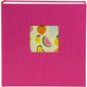 Goldbuch Bella Vista Fotoalbum Electric Fuchsia 30x31 cm