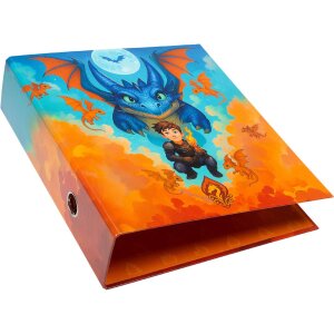 Goldbuch map Drachenfreund 28x32 cm in zwart