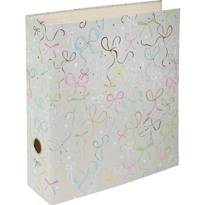 Goldbuch archiefmap Ribboné taupe 28x32 cm met goudprägning en innenspiegel