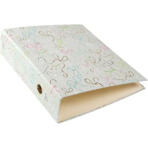 Goldbuch archiefmap Ribboné taupe 28x32 cm met goudprägning en innenspiegel