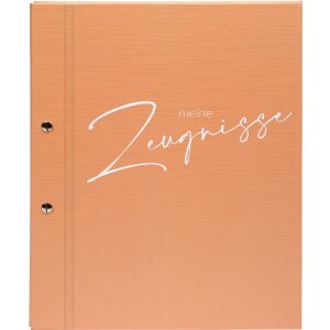 Goldbuch certificaatmap pfirsich 24x31 cm met 12...