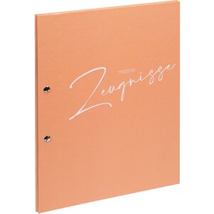 Goldbuch certificaatmap pfirsich 24x31 cm met 12...