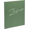 Goldbuch Certificaatmap salbei 24x31 cm met 12 zichtbare houderzakken