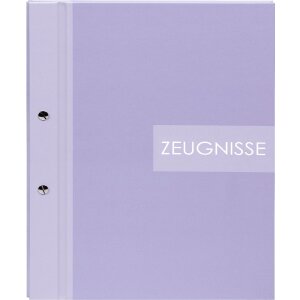Goldbuch Certificaatemappe Zweiklang flieder 24x31 cm