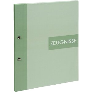 Goldbuch Diploma Map Zweiklang matcha 24x31 cm met 12...