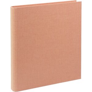 Goldbuch Ringboek A4 Summertime apricot 26x32 cm met linnenbekleding