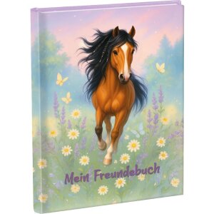 Goldbuch Vriendenboek Wiesenglück 15x21 cm DIN A5 88 pagina’s kunstdruk