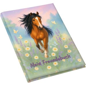 Goldbuch Vriendenboek Wiesenglück 15x21 cm DIN A5 88 pagina’s kunstdruk