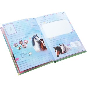 Goldbuch Vriendenboek Wiesenglück 15x21 cm DIN A5 88 pagina’s kunstdruk