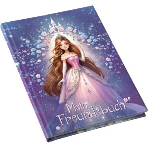 Goldbuch Vriendschapsboek Prinses Sterren Glans 15x21 cm