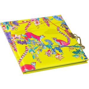 Goldbuch Privé-dagboek Wild Life Lemuren 16,5 x 16,5 cm goud of zilver