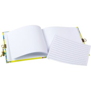 Goldbuch Privé-dagboek Wild Life Lemuren 16,5 x 16,5 cm goud of zilver