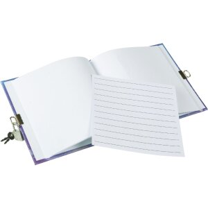 Goldbuch Prinsessterren Glimmer Dagboek 16,5 x 16,5 cm wit