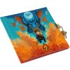 Goldbuch Dagboek Drakenvriend 16x16 cm, wit met slot