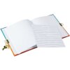 Goldbuch Dagboek Drakenvriend 16x16 cm, wit met slot