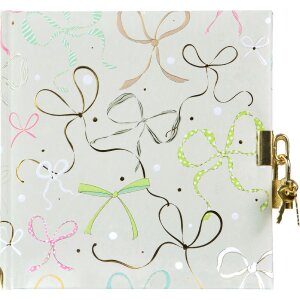 Goldbuch Dagboek Ribboné mint 16,5x16,5 cm met goud reliëf en goud/zilver slot