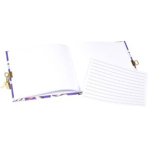 Goldbuch Dagboek Orchid Mood paars 16,5x16,5 cm met goudafdruk