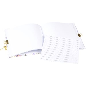 Goldbuch Dagboek Orchid Mood Wit 16,5x16,5 cm met Goudgravure en Goudslot