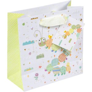 Goldbuch Geschenktasje Little Loop 18x8 cm met gouden reliëf en kunstdruckpapier