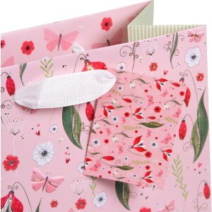 Goldbuch Geschenktasche Secret Garden roze 30x21 cm