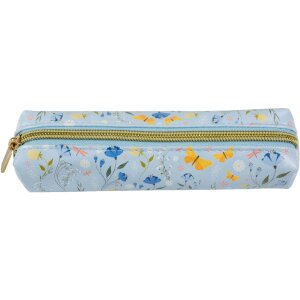 Goldbuch Set lieblingsstift & mäppchen Secret Garden Blue – roze, lichtblauw, salie, edel nachtblauw