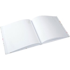 Goldbuch Gastenboek Floral Embrace 24x22 cm, goudgravure, zonder pergament