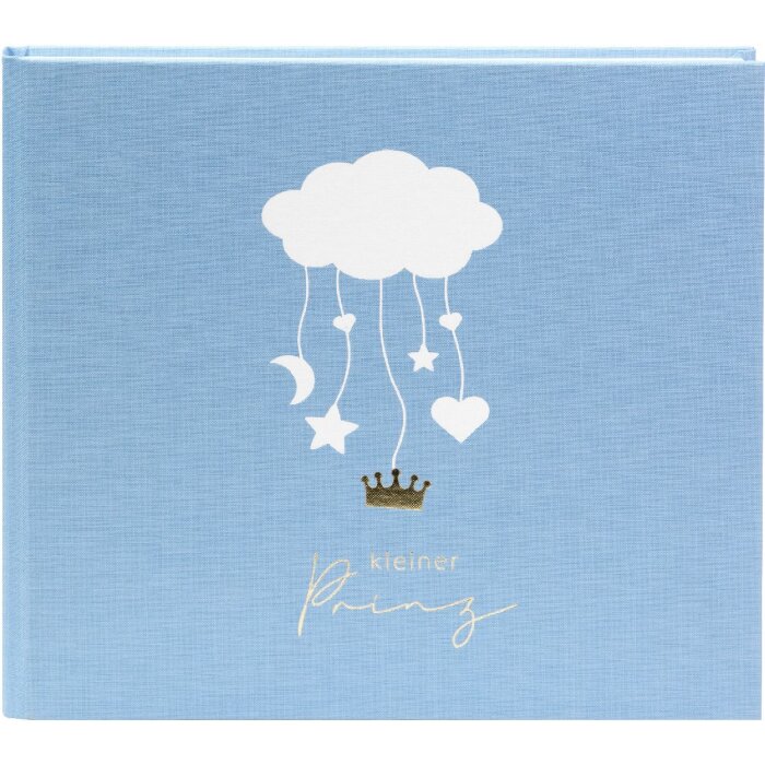Goldbuch Babytageboek Wolkenpoesie blauw 24x22 cm