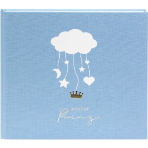 Goldbuch Babytageboek Wolkenpoesie blauw 24x22 cm