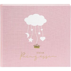 Goldbuch Babytageboek Wolkenpoesie roze 24x22 cm