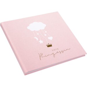 Goldbuch Babytageboek Wolkenpoesie roze 24x22 cm