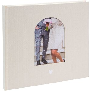 Goldbuch Gastenboek Herzensmoment Beige 24x22 cm