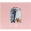 Goldbuch Gasteboek Herzenmoment roze 24x22 cm