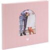 Goldbuch Gasteboek Herzenmoment roze 24x22 cm