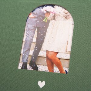 Goldbuch Gastenboek Herzenmoment Artischocke 24x22 cm, wit, groot