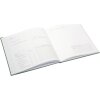 Goldbuch Gastenboek Herzenmoment Artischocke 24x22 cm, wit, groot