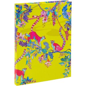 Goldbuch Notizbuch Wild Life Lemurs 15x22 cm, Gold, DIN A5