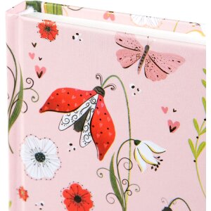 Goldbuch notitieboek Secret Garden roze 15x22 cm, 200 lege paginas