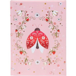 Goldbuch Notizbuch Secret Garden Ornamental Bug 15x22 cm Rosé