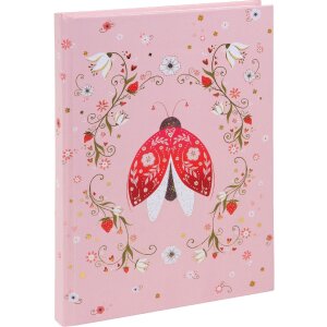 Goldbuch Notizbuch Secret Garden Ornamental Bug 15x22 cm Rosé