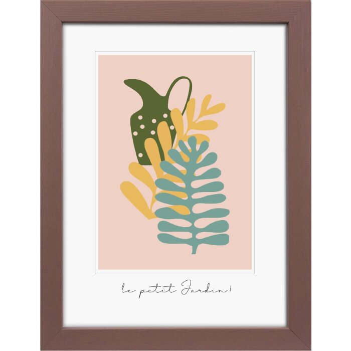 Goldbuch Aura fotolijst taupe 15x20 cm met klarglas