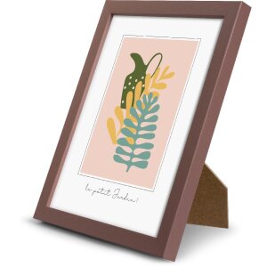 Goldbuch Aura fotolijst taupe 15x20 cm met klarglas