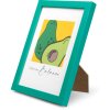 Goldbuch Lunaro houten portretlijst 13x18 cm groen met normaal glas