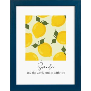 Goldbuch Lunaro houten portretlijst 15x20 cm indigo met...